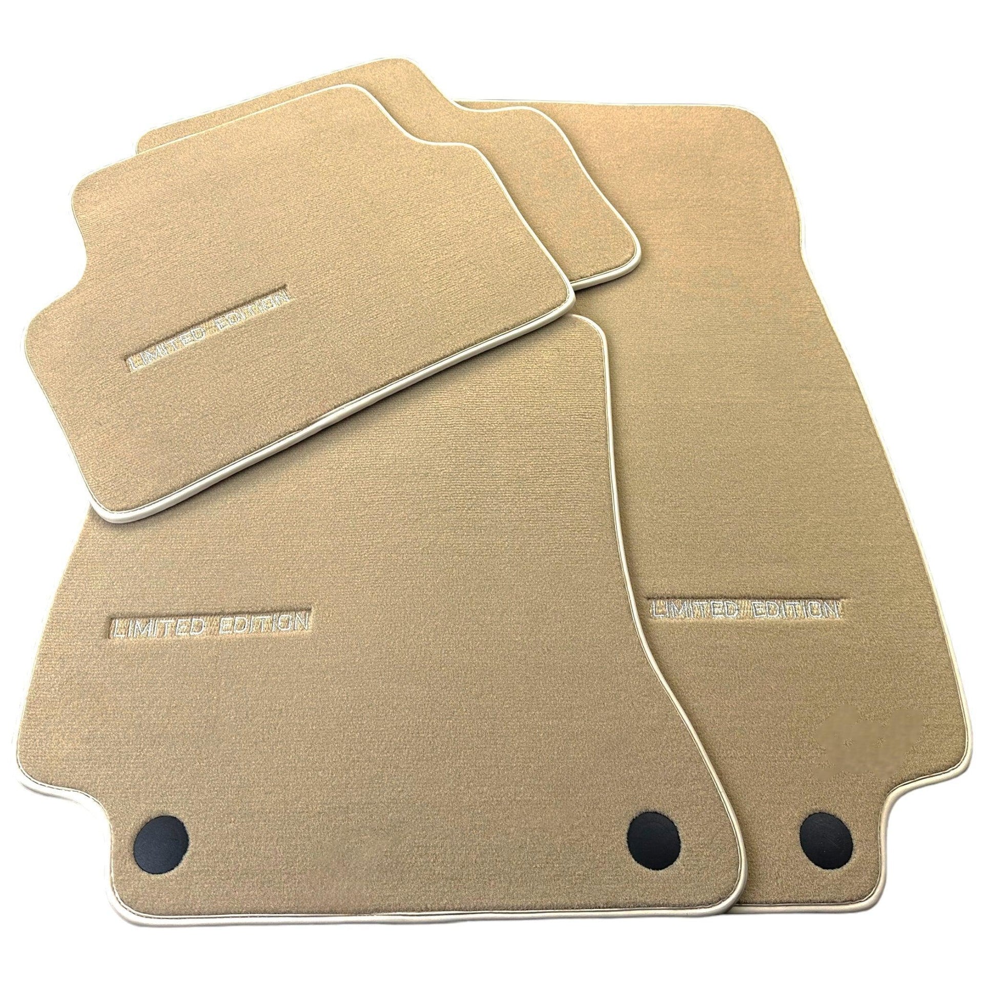 Beige Floor Mats For Mercedes Benz A-Class W168 (2001-2004) | Limited Edition - AutoWin