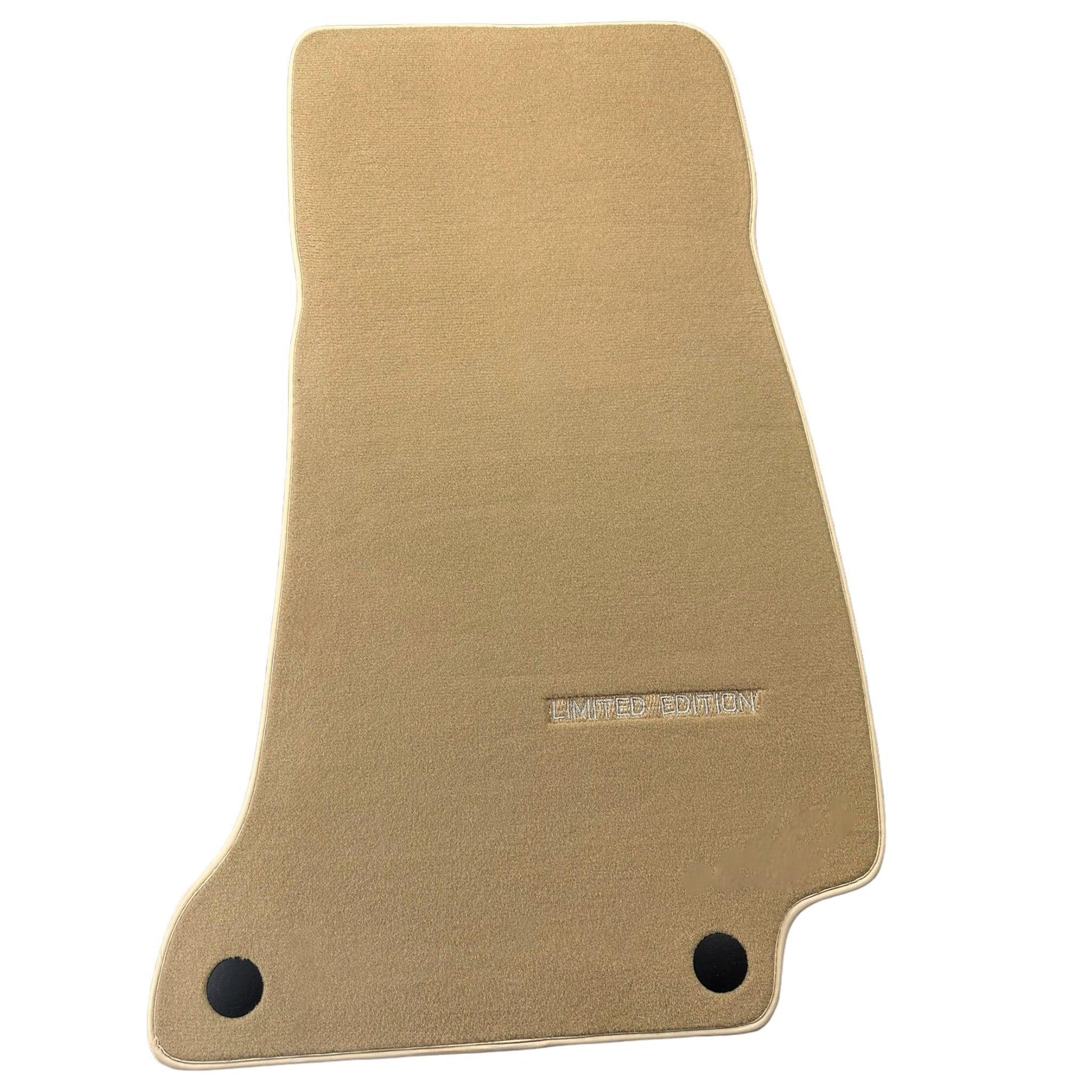 Beige Floor Mats For Mercedes Benz E-Class A207 Convertible Facelift (2013-2017) | Limited Edition - AutoWin
