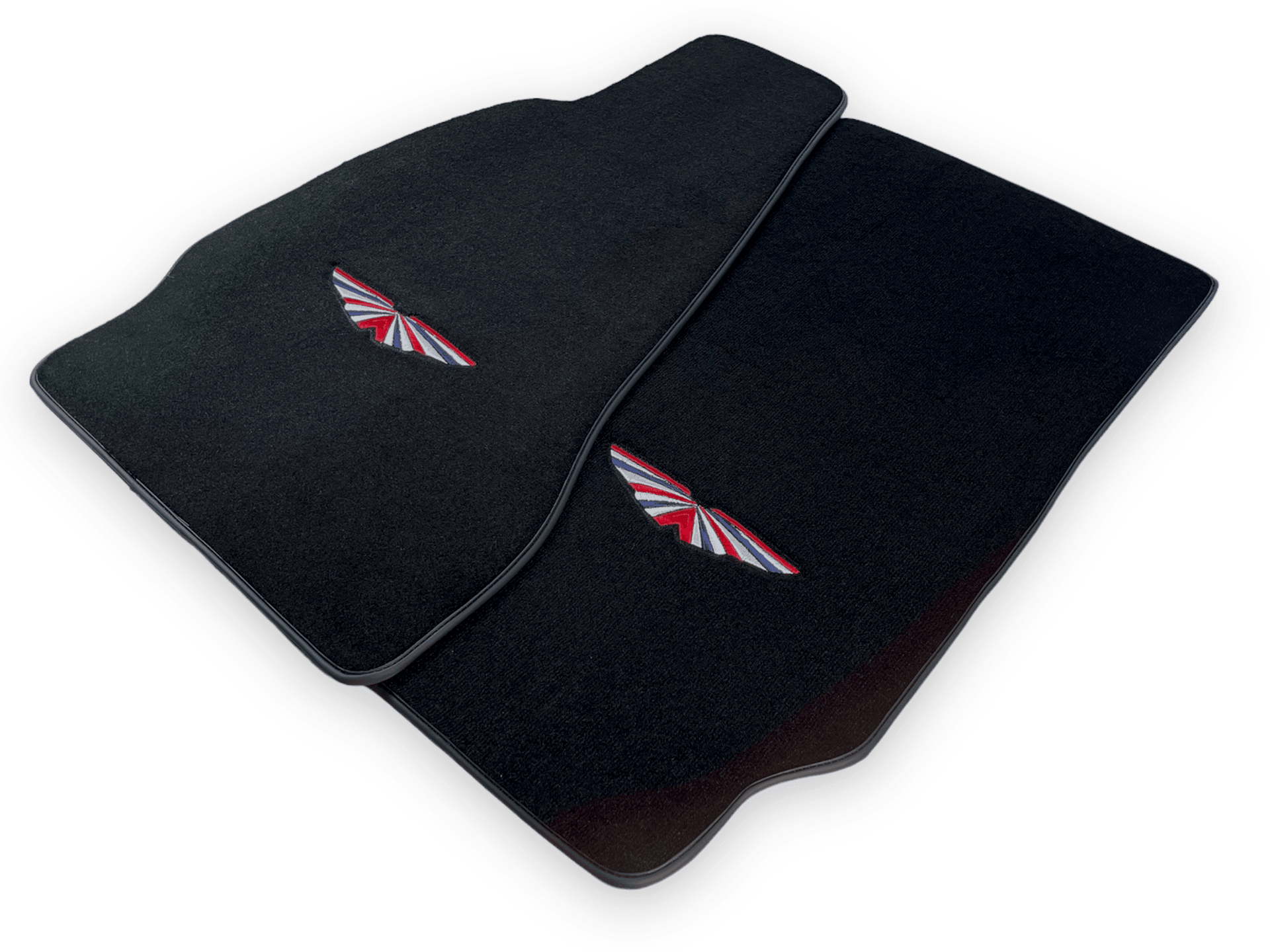 Black Floor Mats For Aston Martin Vanquish (2012–2018) Er56 Design - AutoWin
