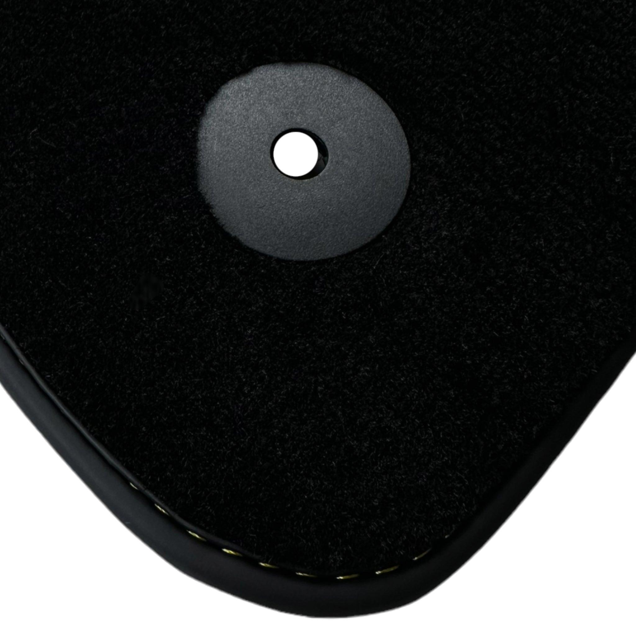 Black Floor Mats for Audi A3 - 5-door Sportback Hybrid (2021 - 2024) | Fighter Jet Edition - AutoWin