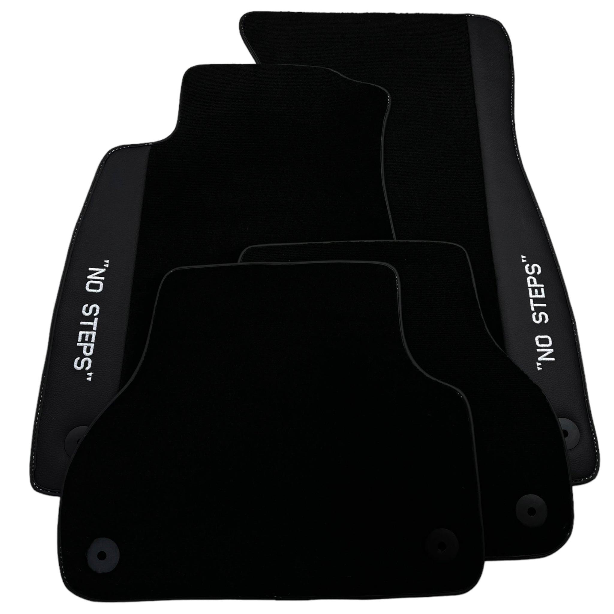 Black Floor Mats for Audi A3 - 5-door Sportback Hybrid (2021 - 2024) | No Steps - AutoWin