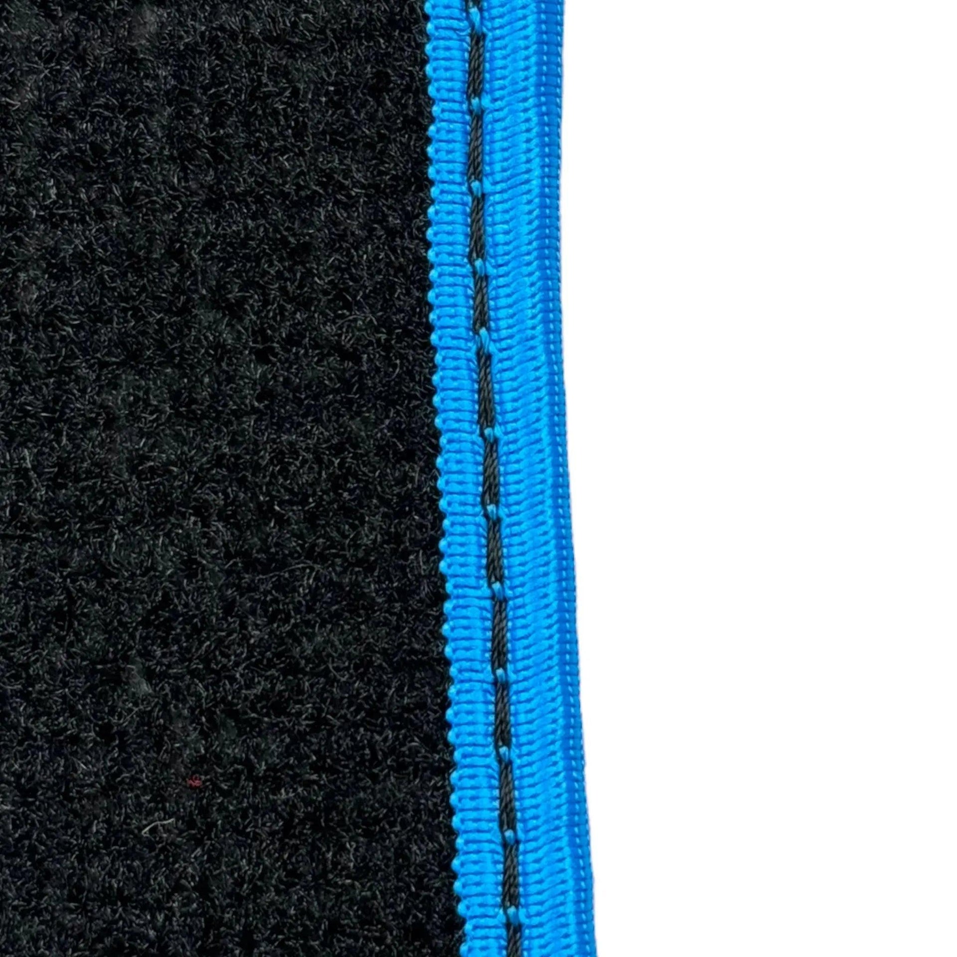 Black Floor Mats for BMW iX (2022-2024) | Sky Blue Trim - AutoWin