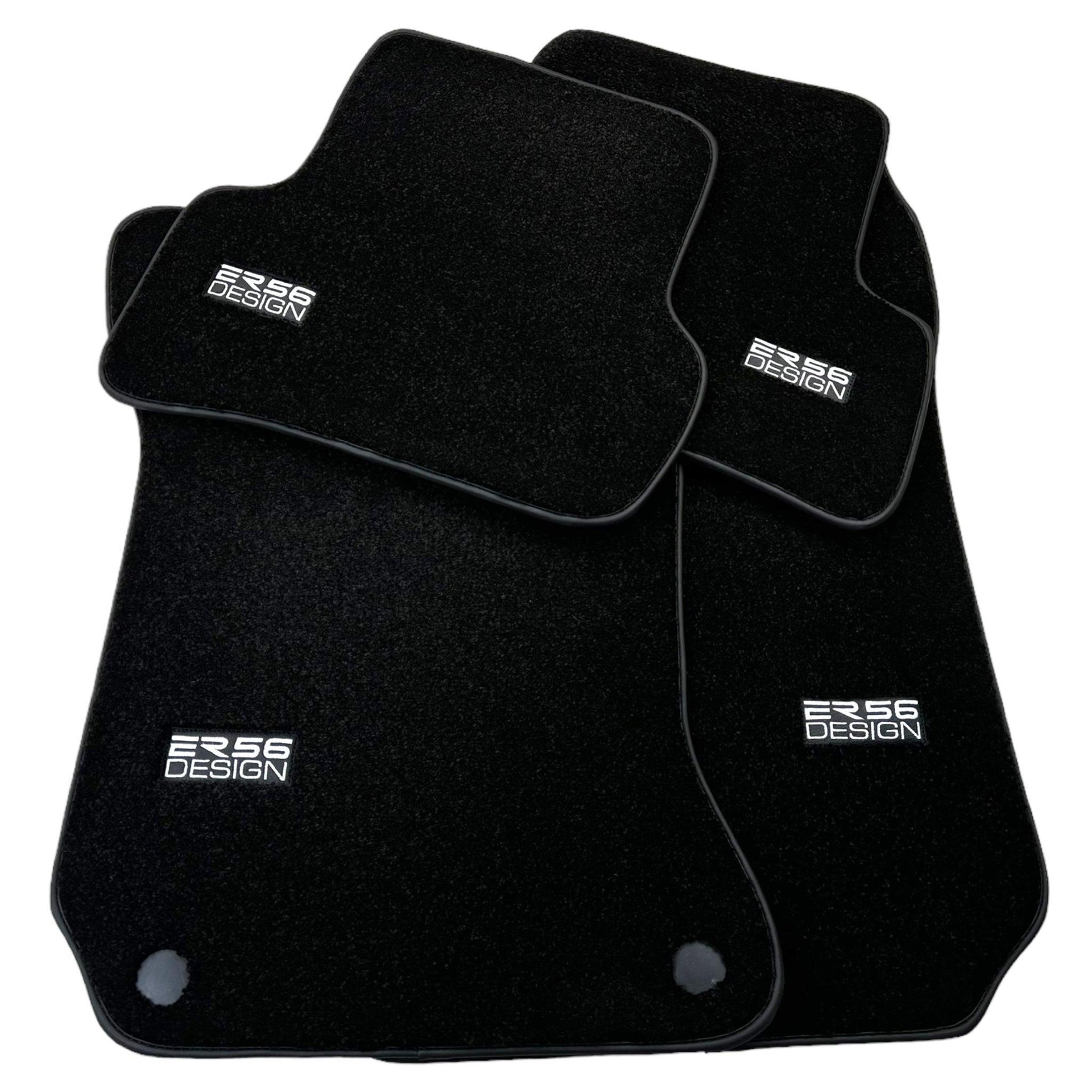 Black Luxury Floor Mats For Mercedes Benz GLE-Class C292 Coupe (2015-2020) | ER56 Design - AutoWin