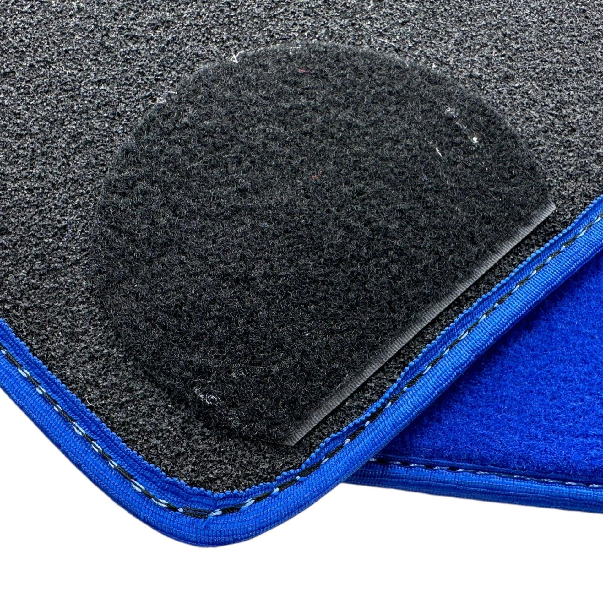 Blue Floor Mats For BMW Z4 Series E85 Convertible (2003-2008) With M Package - AutoWin