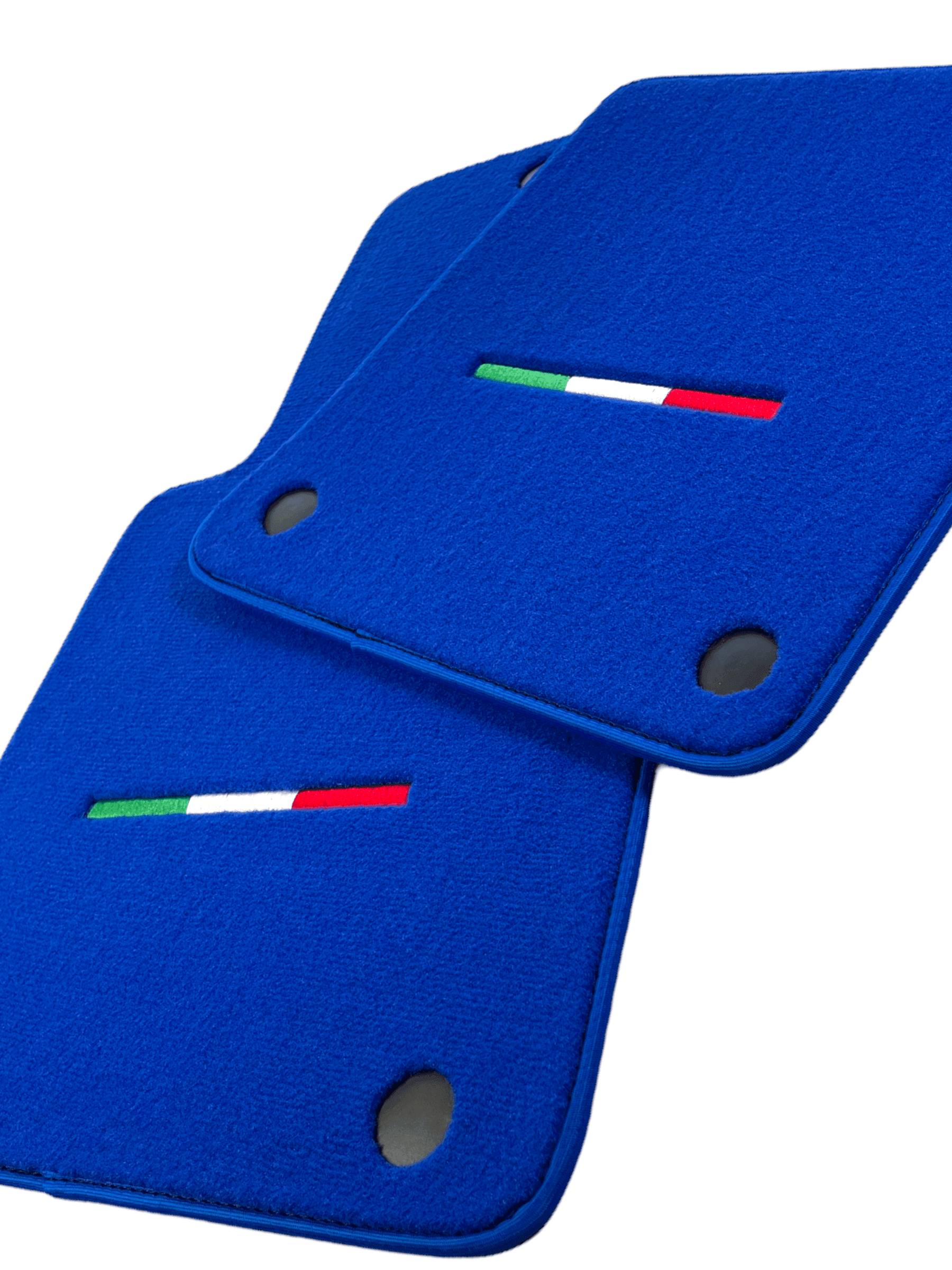 Blue Floor Mats For Ferrari 599 Coupe 2006-2012 Italian Edition - AutoWin