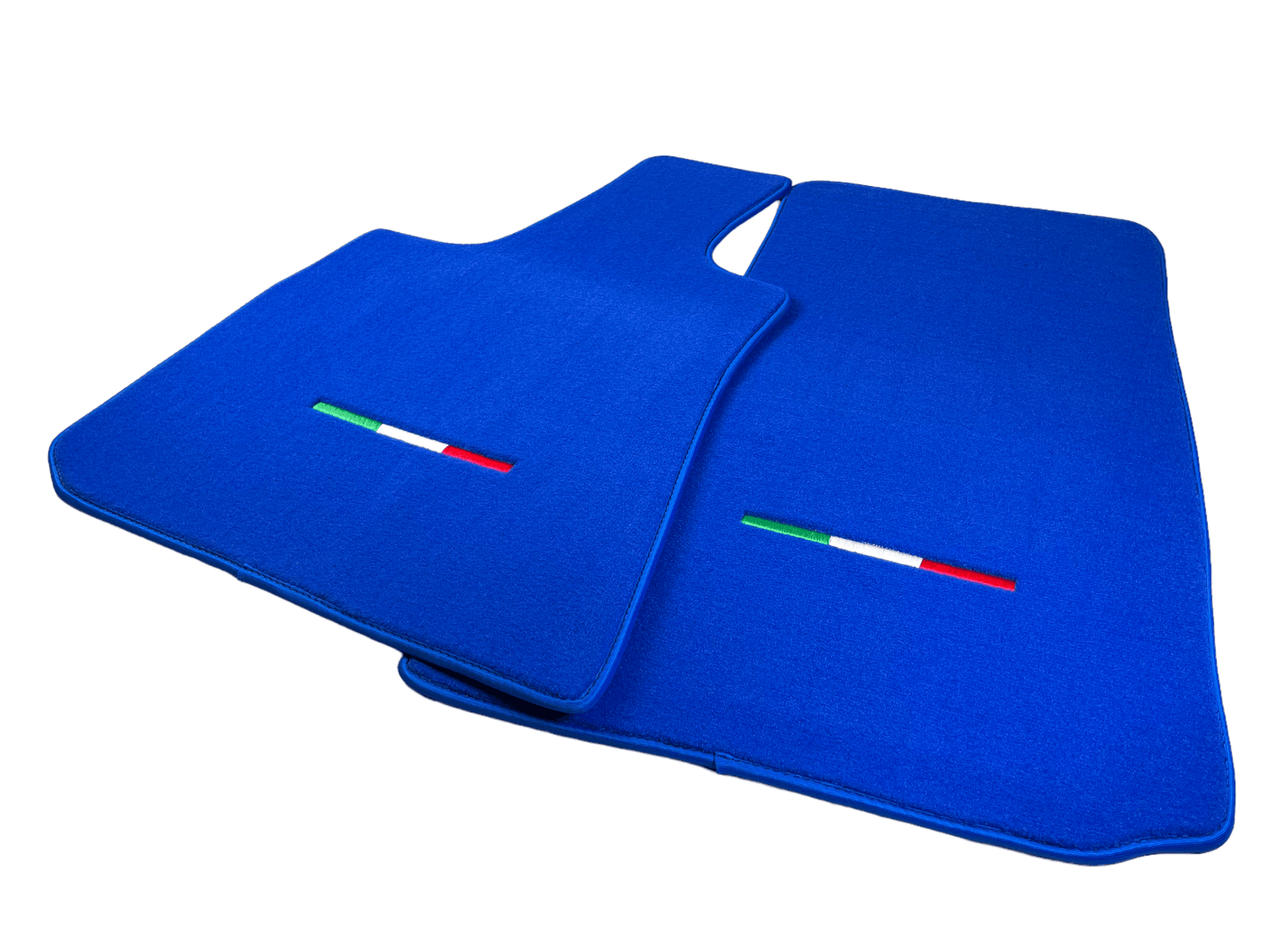 Blue Floor Mats For Maserati Ghibli 2013-2022 Italy Edition - AutoWin