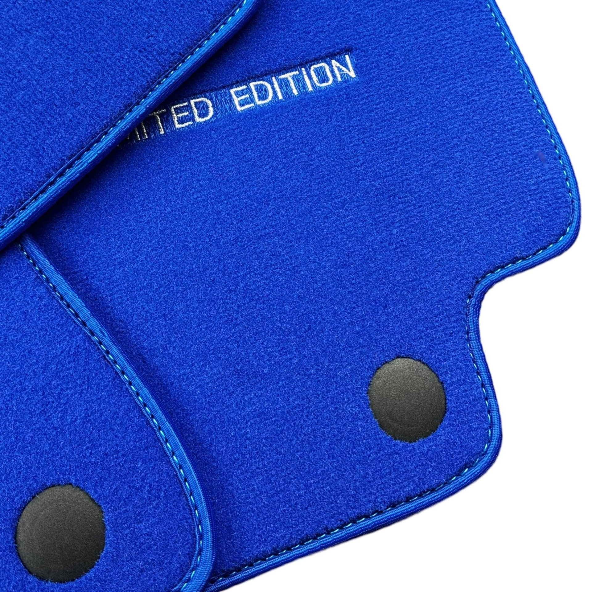 Blue Floor Mats For Mercedes Benz GL-Class 500 4Matic (2012-2015) | Limited Edition - AutoWin