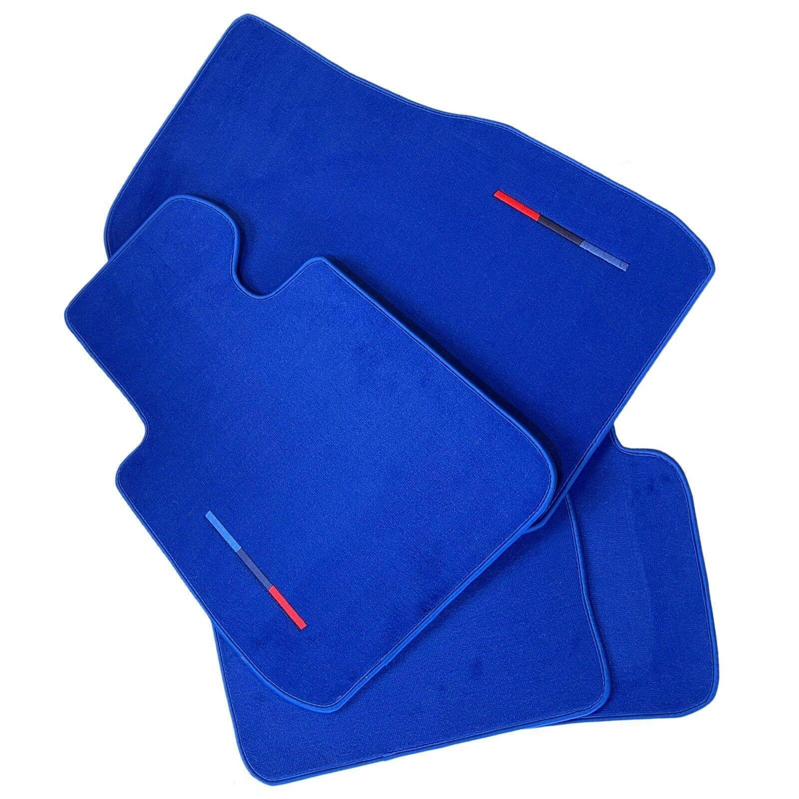 Blue Mats For BMW M6 E24 With M Package - AutoWin