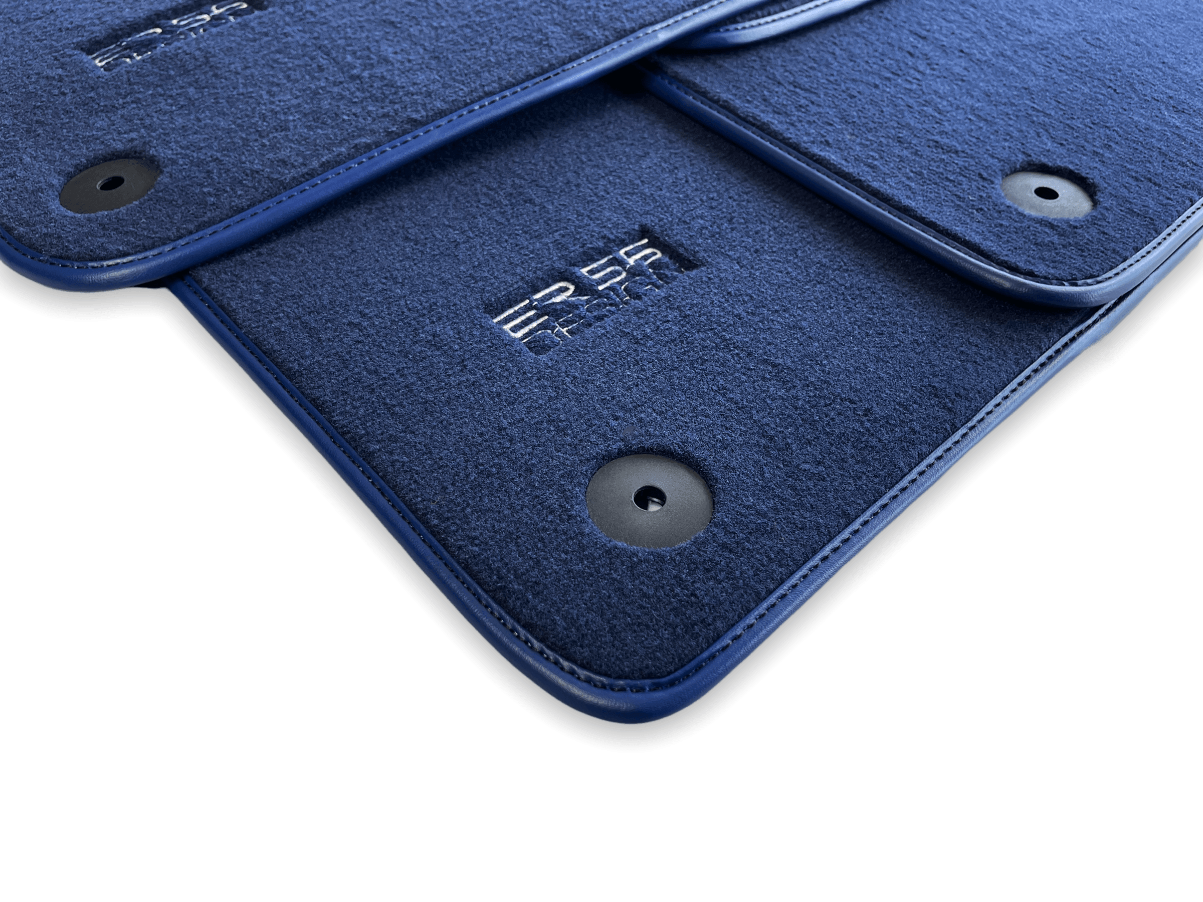 Dark Blue Floor Mats for Audi A6 - C6 Allroad Quattro Facelift (2008-2011) | ER56 Design - AutoWin