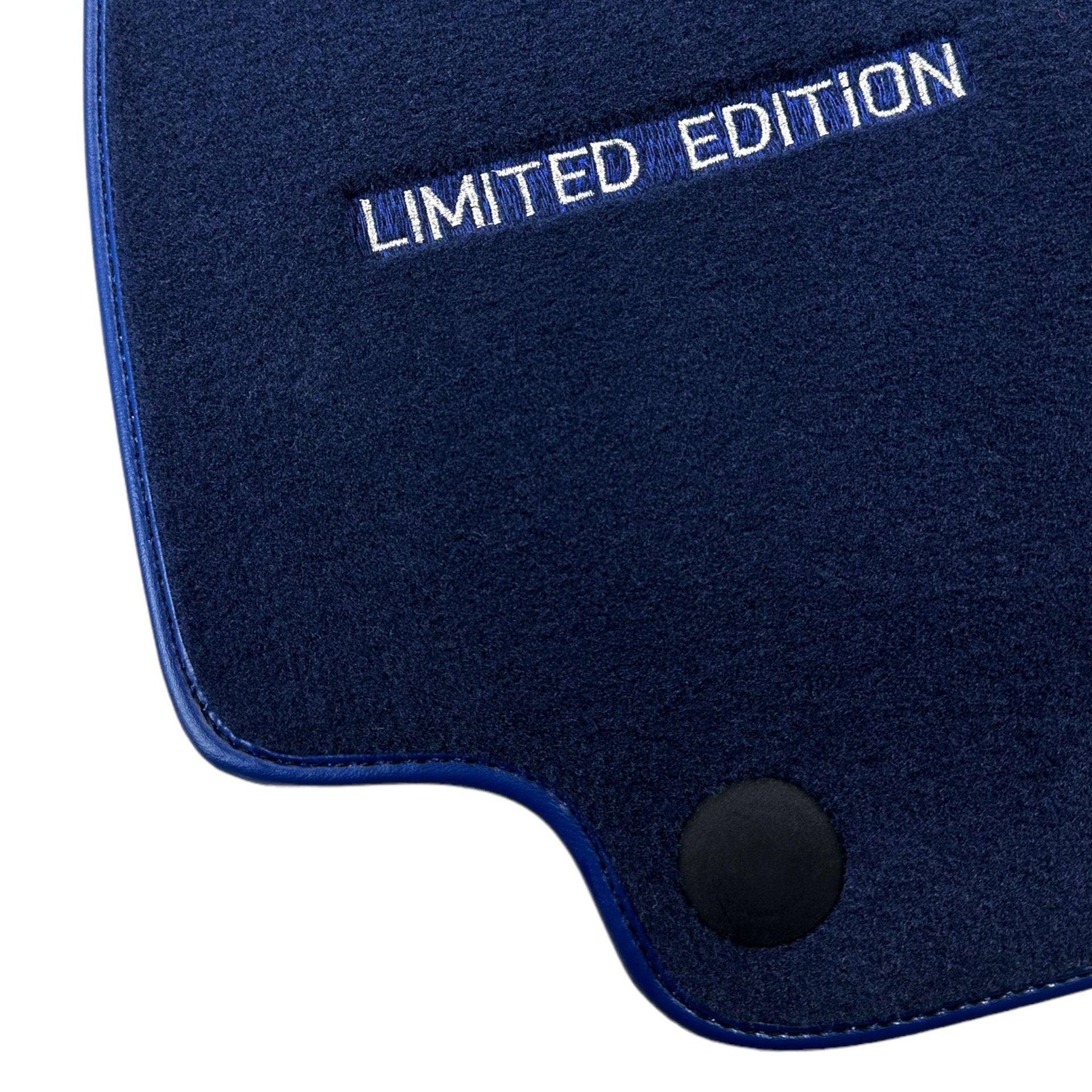 Dark Blue Floor Mats For Mercedes Benz S-Class V222 (2013-2020) Long Wheelbase | Limited Edition - AutoWin