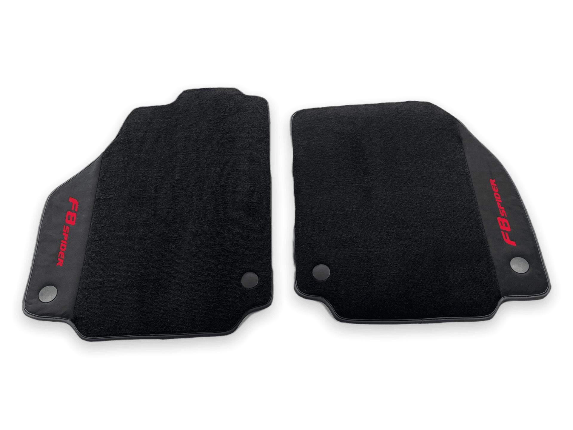 Floor Mats For Ferrari F8 Spider 2019-2022 Red Italian Edition - AutoWin