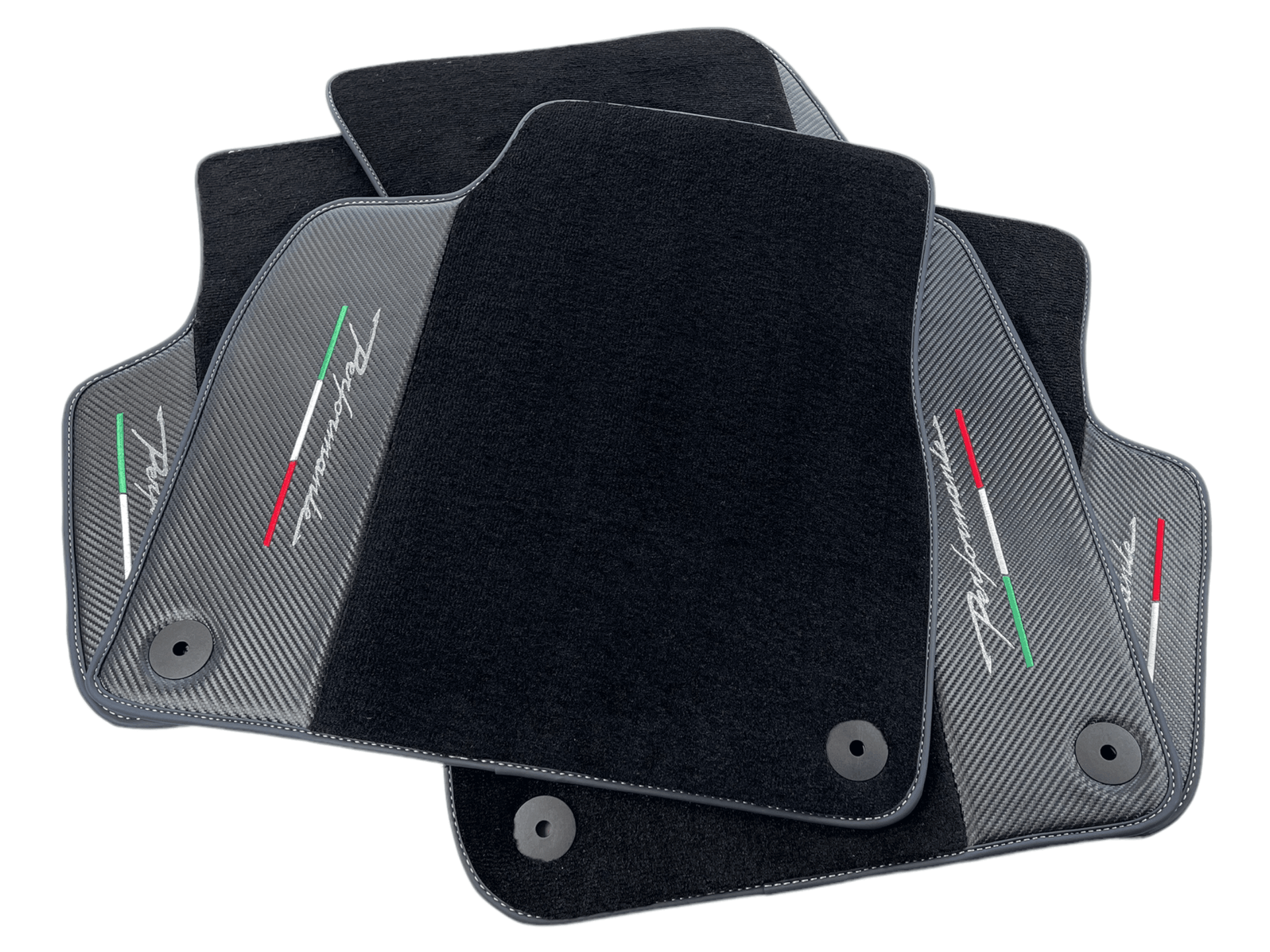 Floor Mats For Lamborghini Urus Performante With Carbon Leather - AutoWin