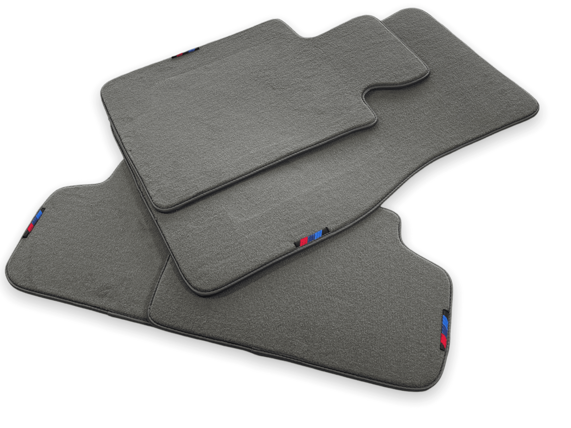 Gray Floor Mats For BMW M5 Series F90 With M Package AutoWin Brand - AutoWin