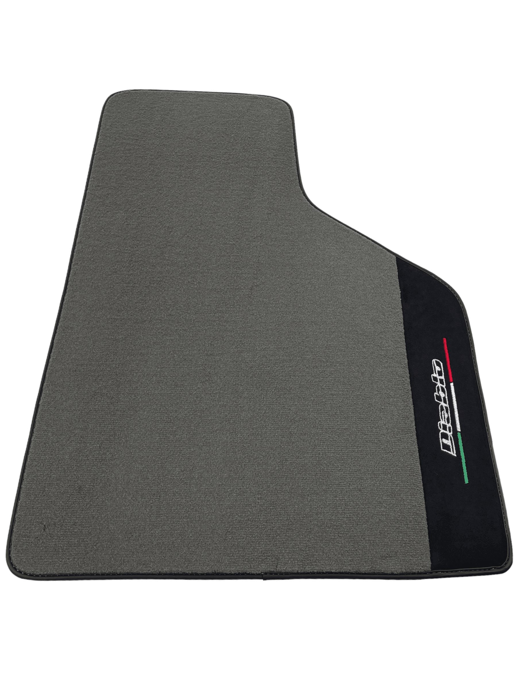 Gray Floor Mats Lamborghini Diablo 1990-2001 Alcantara Leather - AutoWin