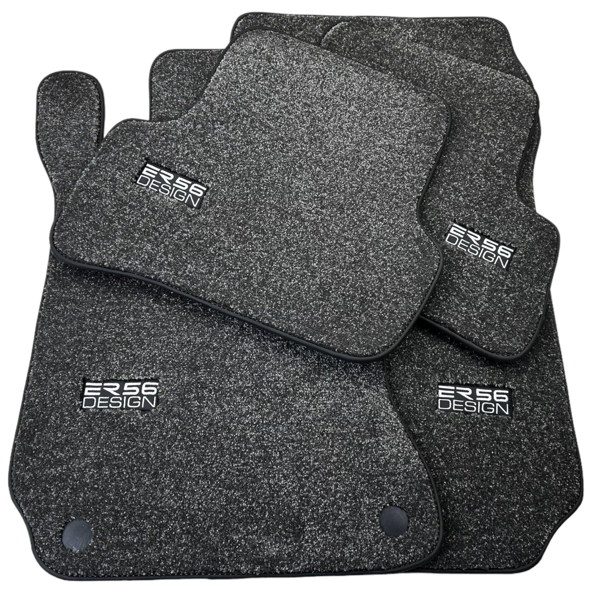 Gray Luxury Floor Mats For Mercedes Benz A-Class W168 (1997-2004) | ER56 Design - AutoWin