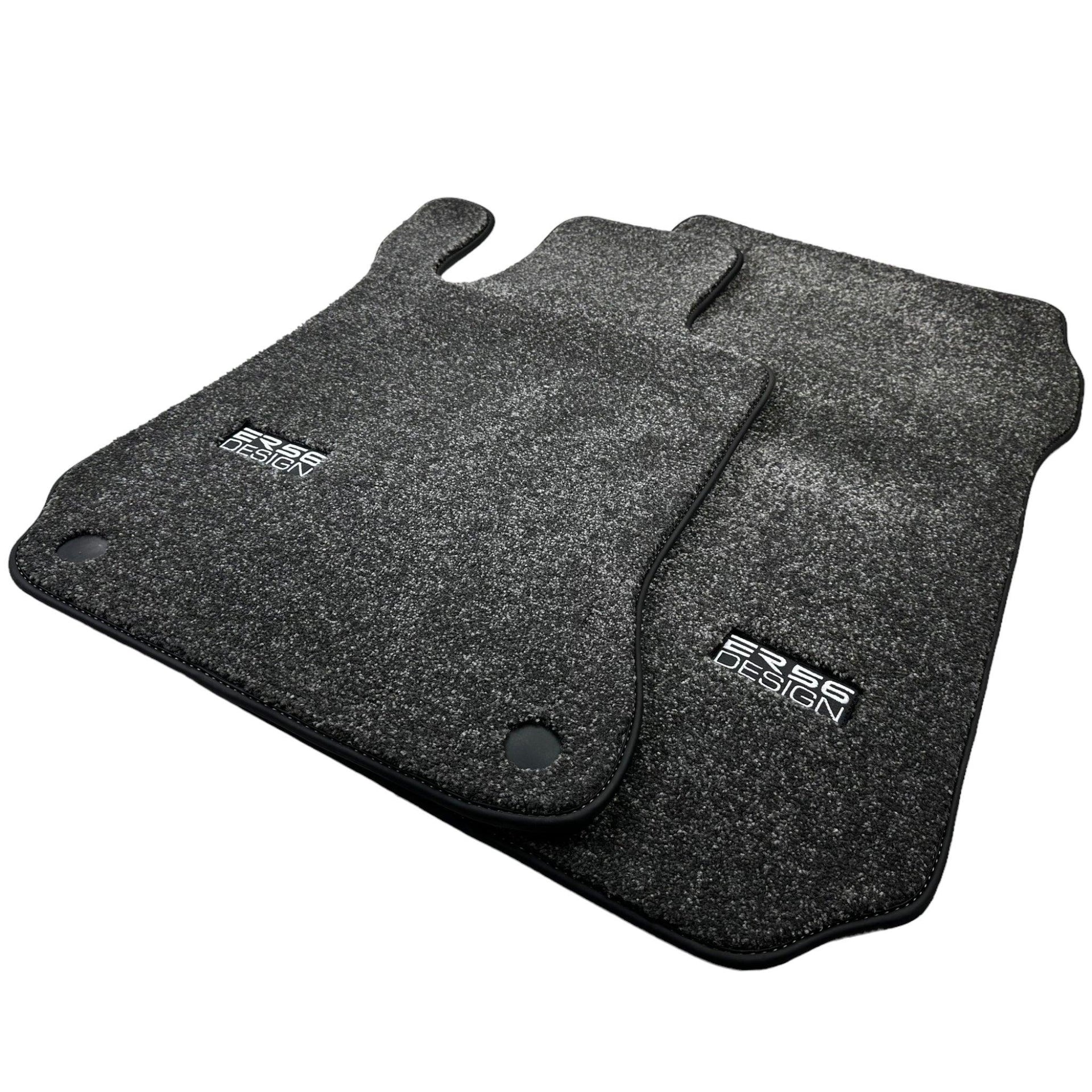 Gray Luxury Floor Mats For Mercedes Benz GLS-Class X166 (2016-2019) | ER56 Design - AutoWin