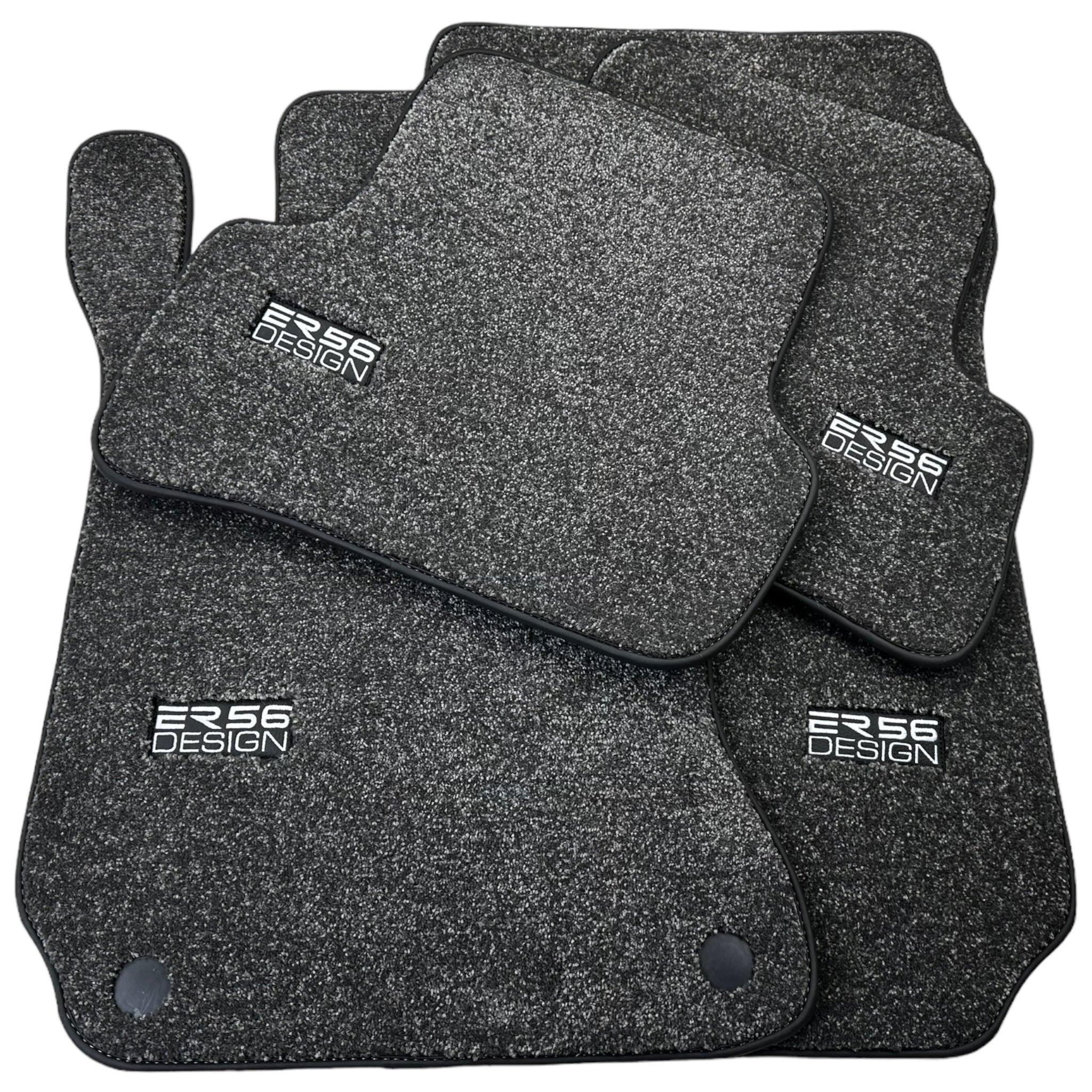 Gray Luxury Floor Mats For Mercedes Benz S-Class V223 (2021-2023) Hybrid | ER56 Design - AutoWin
