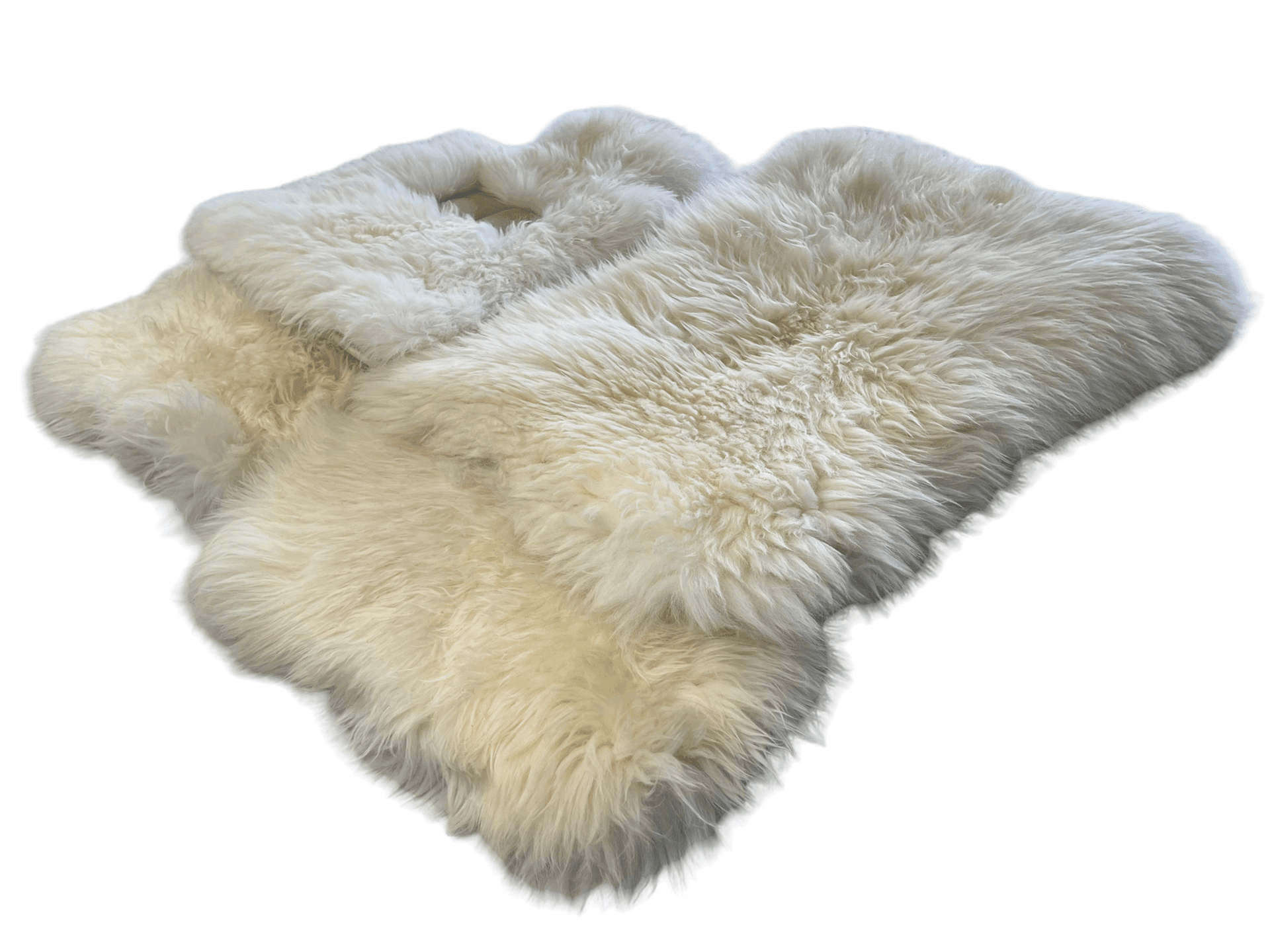 White Sheepskin Floor Mats For Rolls Royce Shadow 1965-1977 Er56 Design Brand - AutoWin
