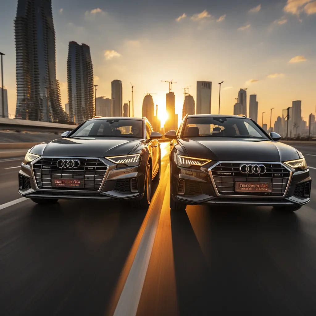 سجاد الأرضيات AutoWin لسيارة أودي A6 - C7 Allroad Quattro (2012–2019): تم اختباره، تم تجربته، مُعتمد