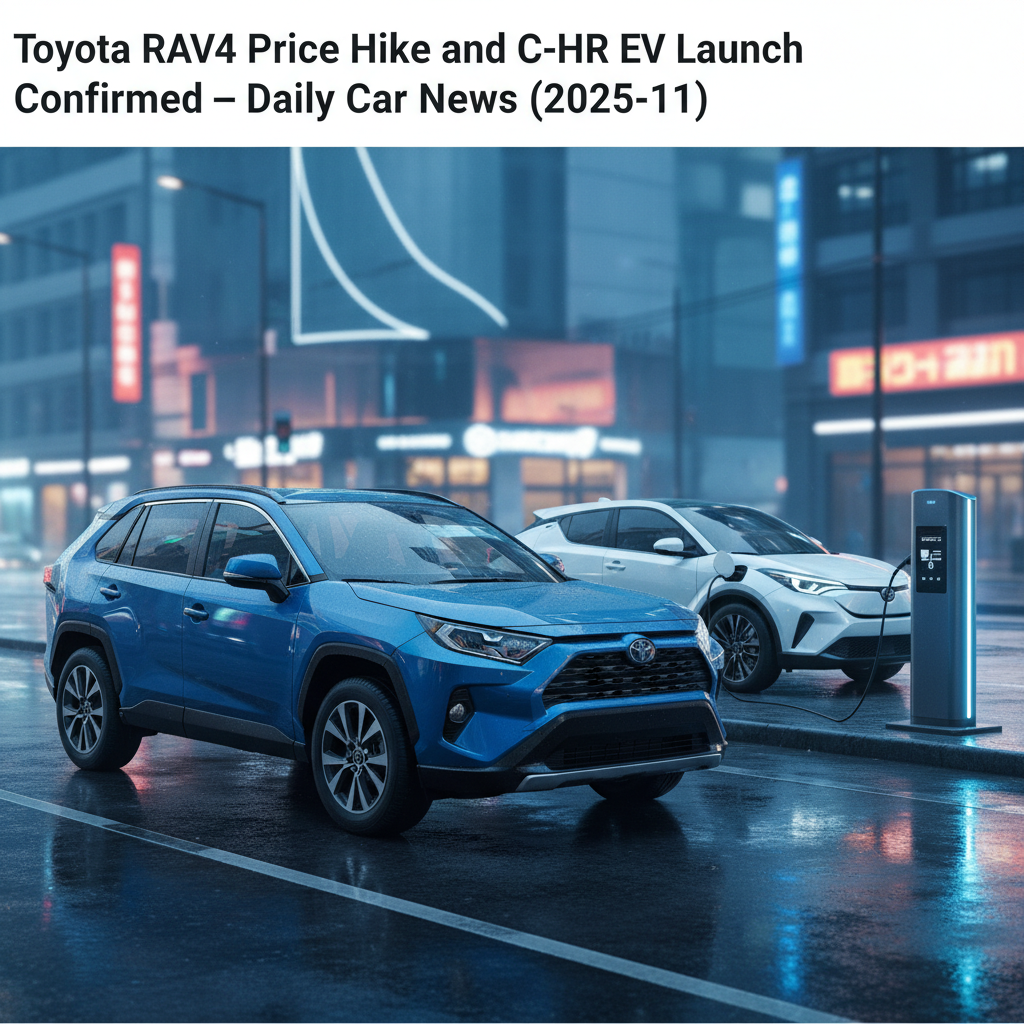 ملخص يومي: ارتفاع سعر تويوتا RAV4، تأكيد C-HR EV، جينيسيس