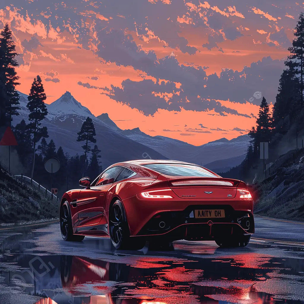 كم عدد الأميال التي يمكن أن تقطعها سيارة أستون مارتن فانتاج؟