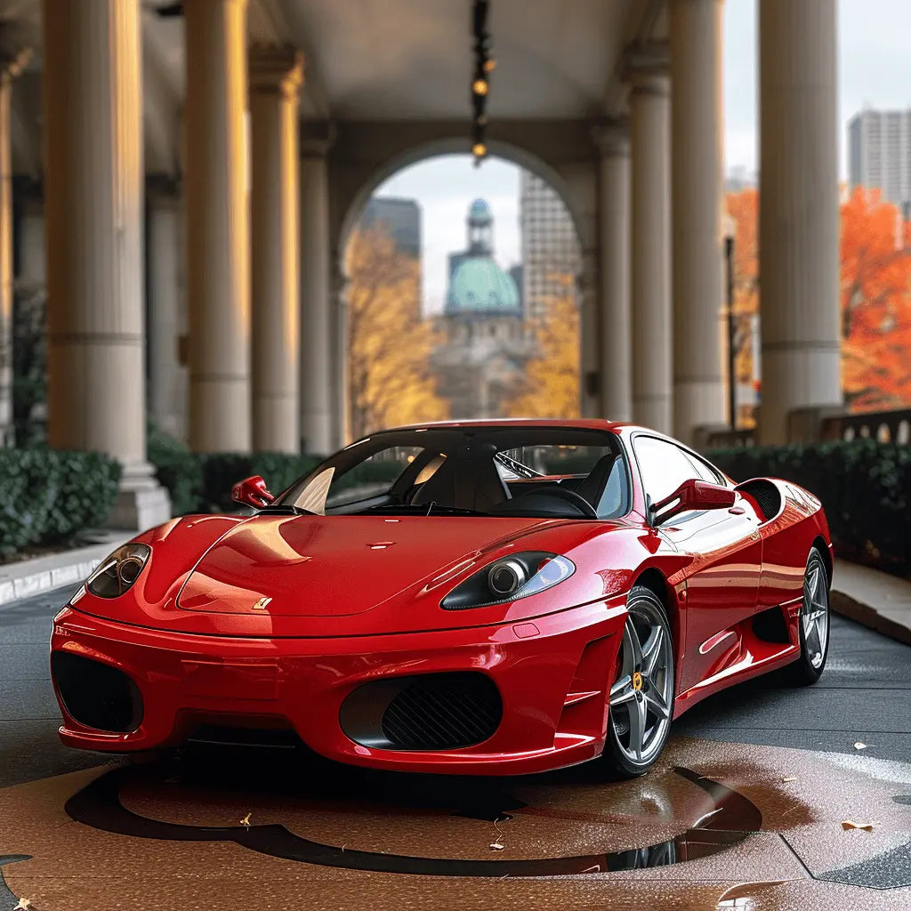 هل تتطلب فيراري 360 خدمة إخراج المحرك؟