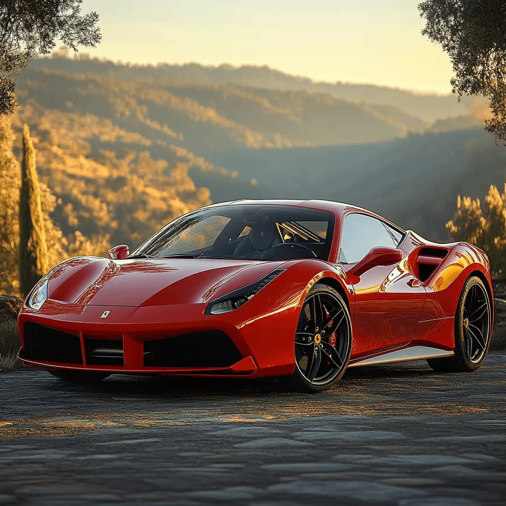 فerrari 488 GTB: قمة التميز في عالم السيارات الرياضية