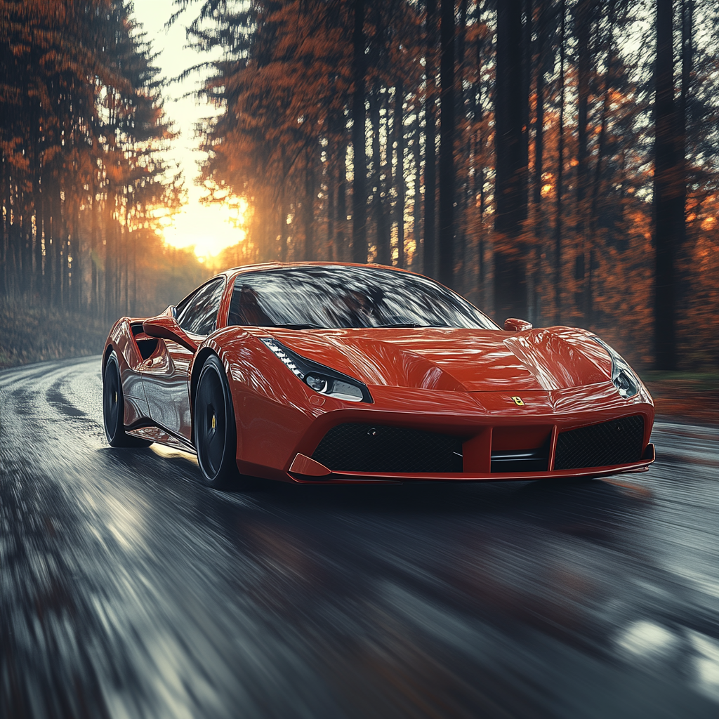 The Elegant Layout of a Ferrari Cabin