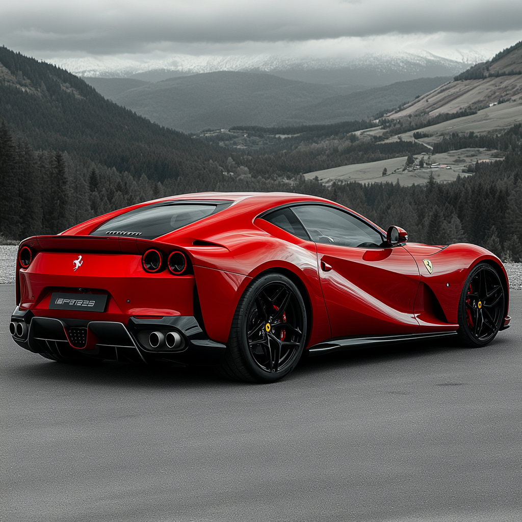 اكتشف المواد الفاخرة المستخدمة في داخلية سيارة فيراري