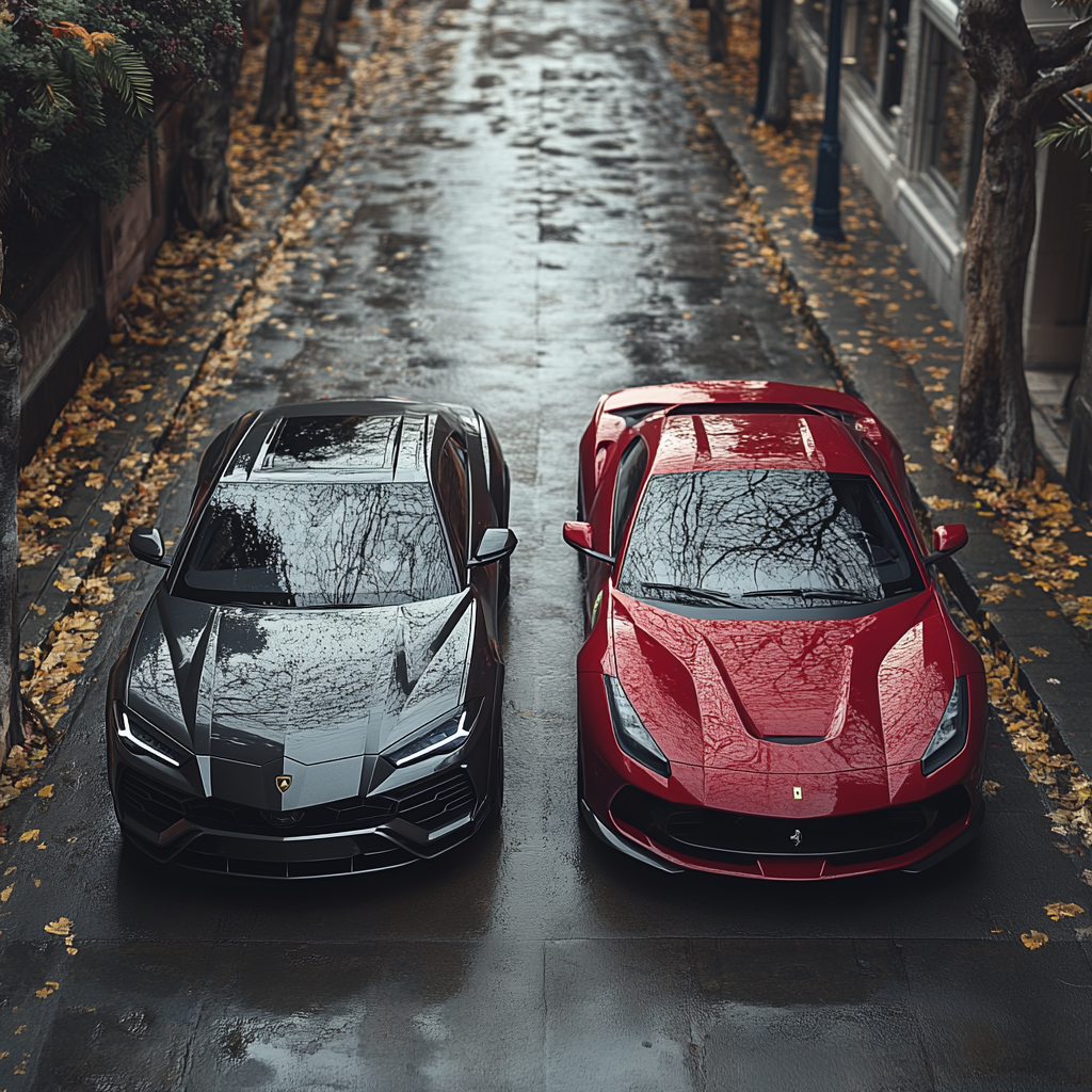 إطلاق العنان للقوة: لماذا تتربع علامة لامبورغيني على عرش فيراري