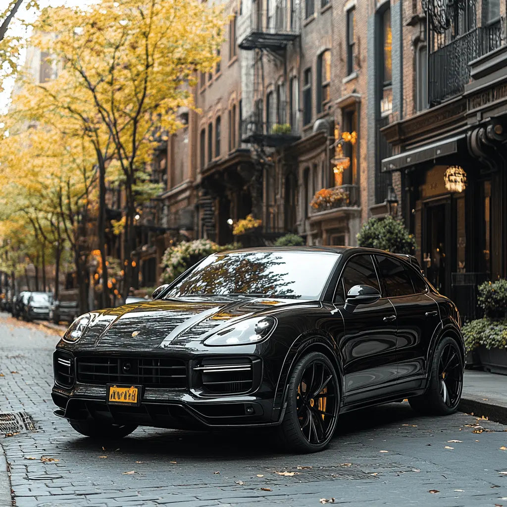 بورش كايين مع بساط أرضية أوتو وين مخصص