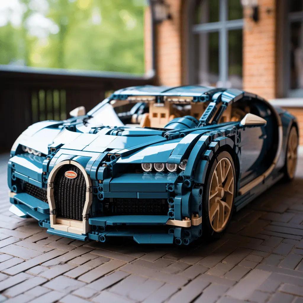 LEGO’s Astonishing Feat: A Life-Size, Drivable LEGO Bugatti Chiron You Can Actually Steer