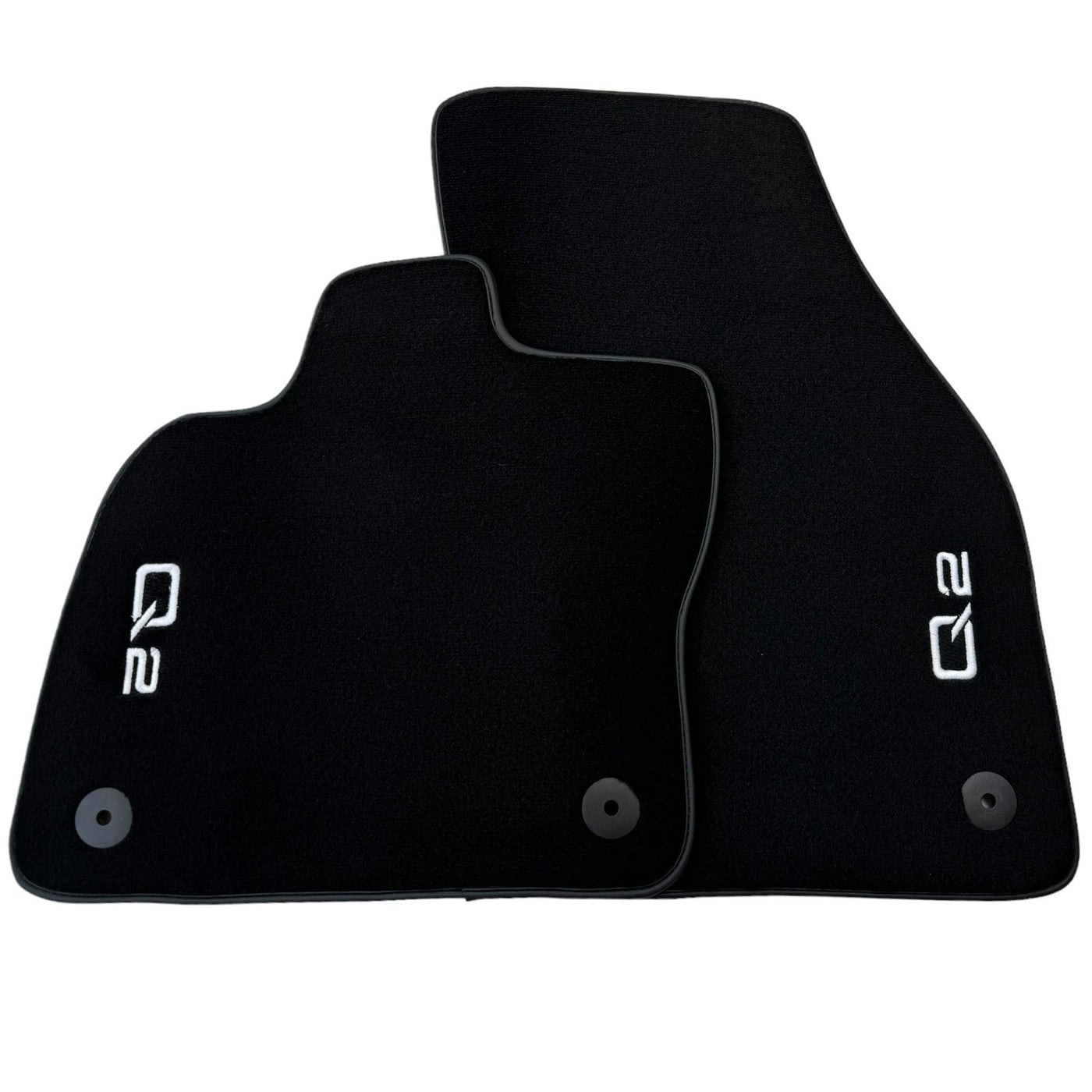 Black Floor Mats for Audi Q2 (2016-2020) - AutoWin