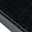 Black Floor Mats for Rolls Royce Dawn (2016-2023) with Black Leather - AutoWin