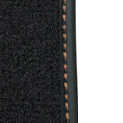 Floor Mats for Rolls Royce Spectre (2023-2024) with Orange Leather - AutoWin