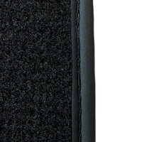 Black Floor Mats for Audi R8 (2015-2024) with Black Trim - AutoWin