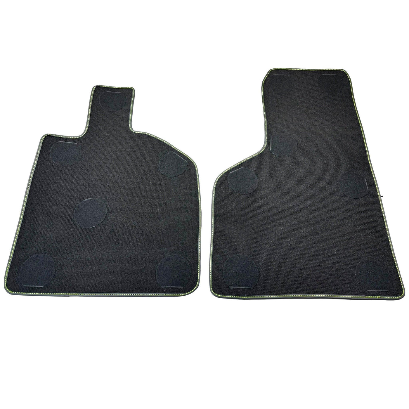 Black Floor Mats for Lamborghini Huracan Tecnica with Alcantara Leather - AutoWin