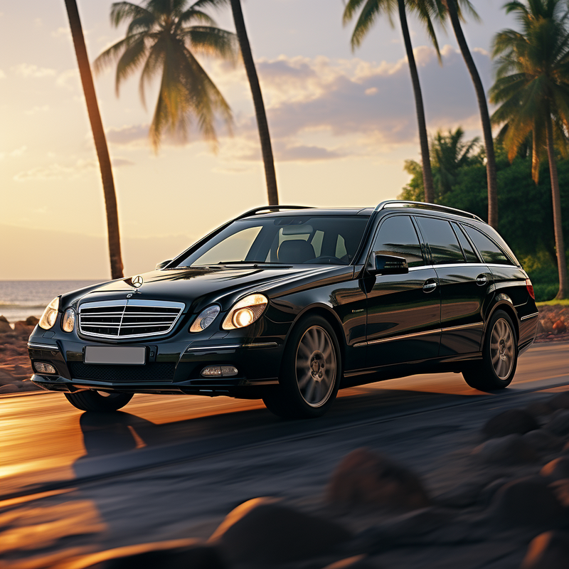 ارفع مستوى سيارة مرسيدس بنز الفئة E S211 Estate 4Matic (2003-2009) مع سجادات الأرضية المتميزة من Autowin