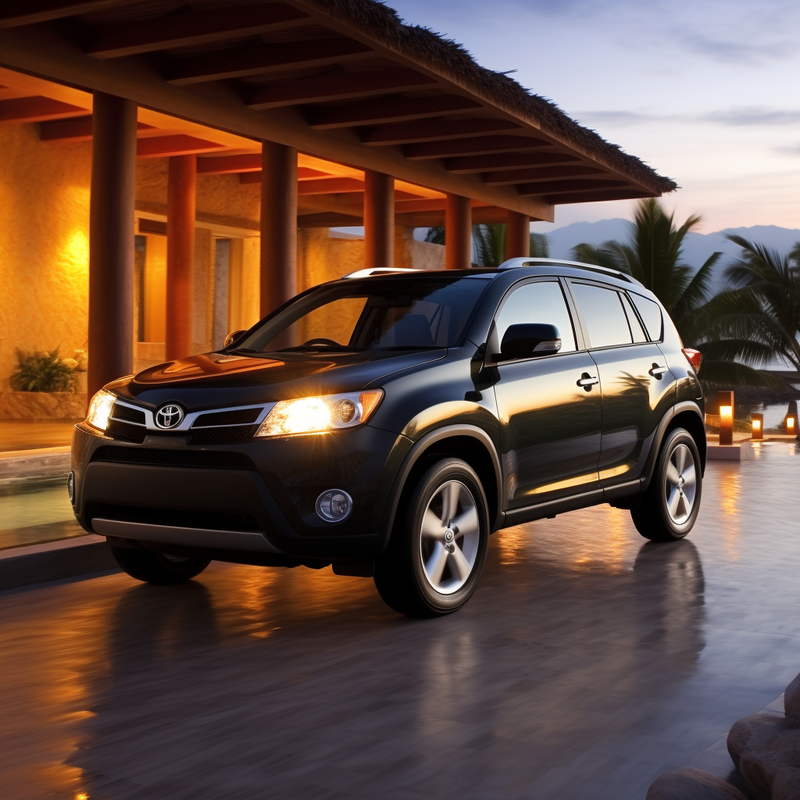 سجادات أرضية فاخرة من Autowin لسيارة Toyota RAV4 (2006-2013)