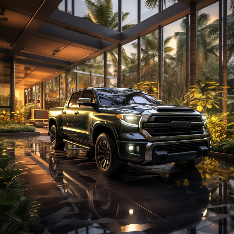 سجادات أرضية فاخرة من Autowin لسيارة Toyota Tundra (2007-2023)