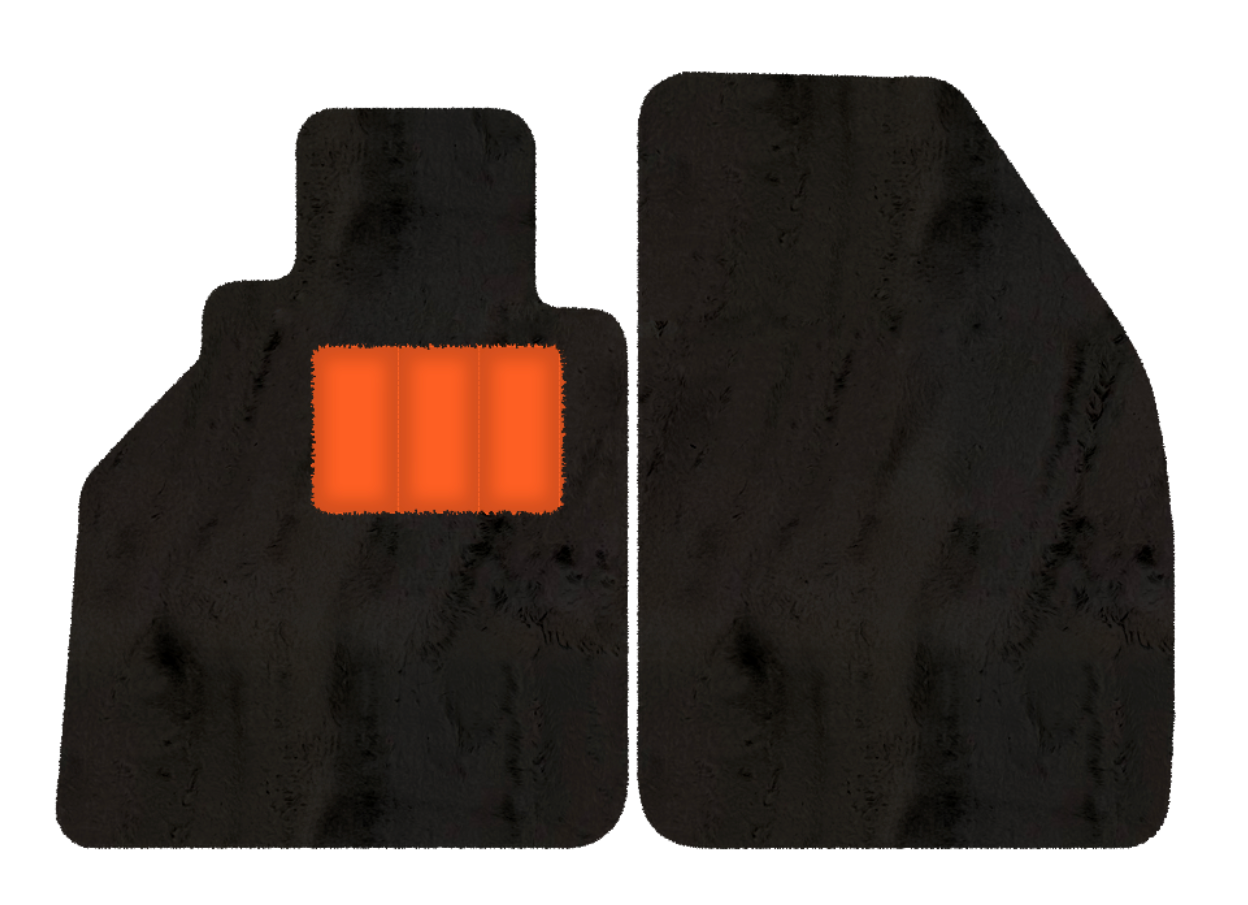 Customizable Floor Mats From Carpet With Leather for Porsche 986 Boxster (1996-2004) - AutoWin
