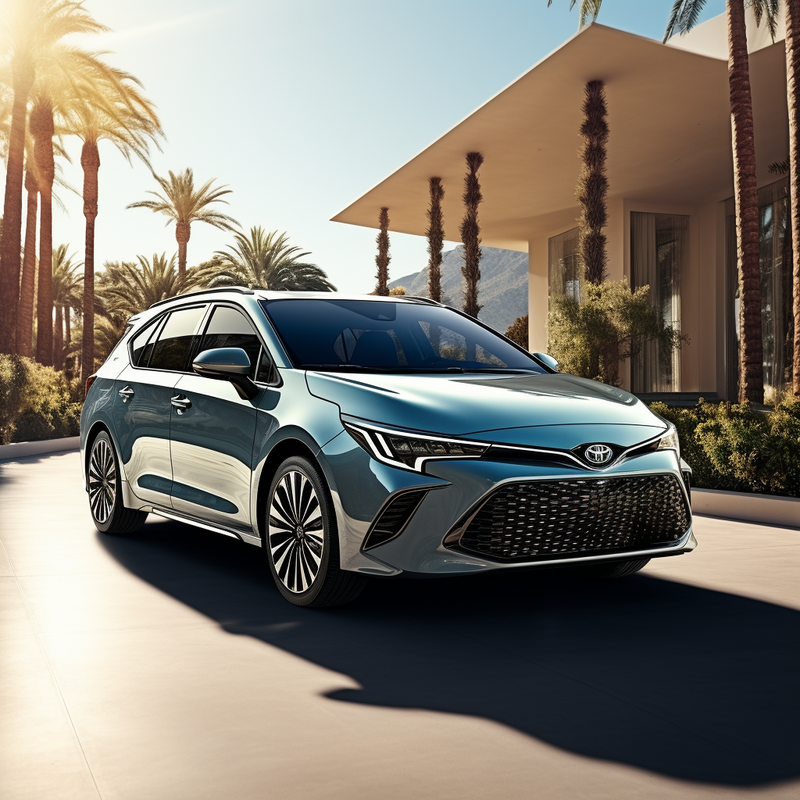 سجادات أرضية عالية الجودة لسيارة Toyota Corolla Touring Sports (2019-2023)