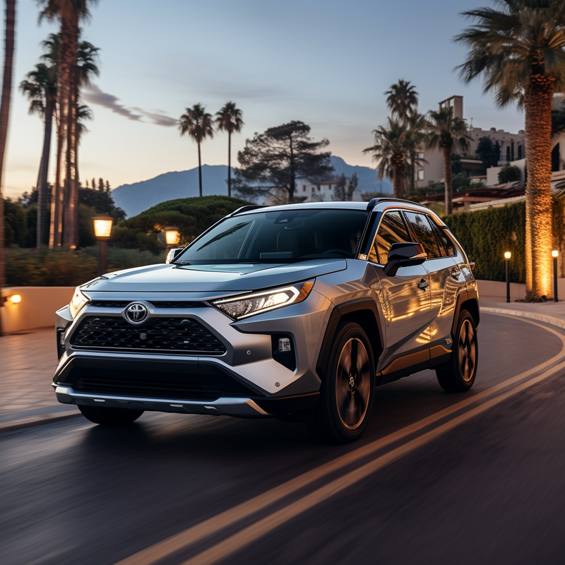 سجادات أرضية مخصصة لسيارة Toyota RAV4 Plug-in Hybrid (2021-2023)