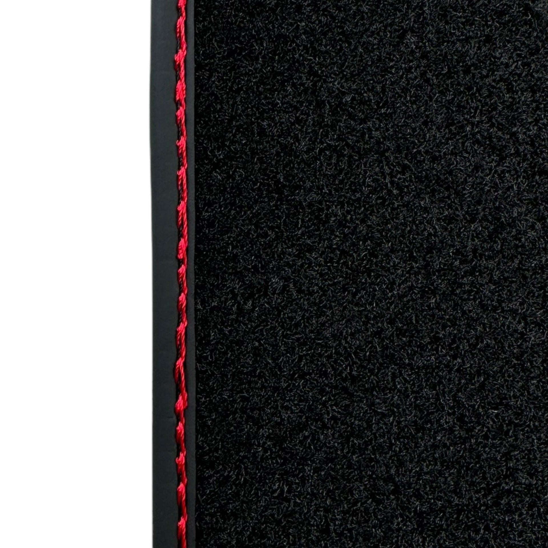 Black Floor Mats for Lamborghini Aventador SVJ with Alcantara Leather - AutoWin