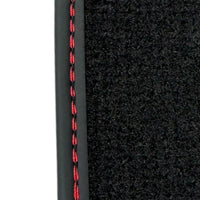 Black Floor Mats for Audi R8 (2015-2024) with Black Trim