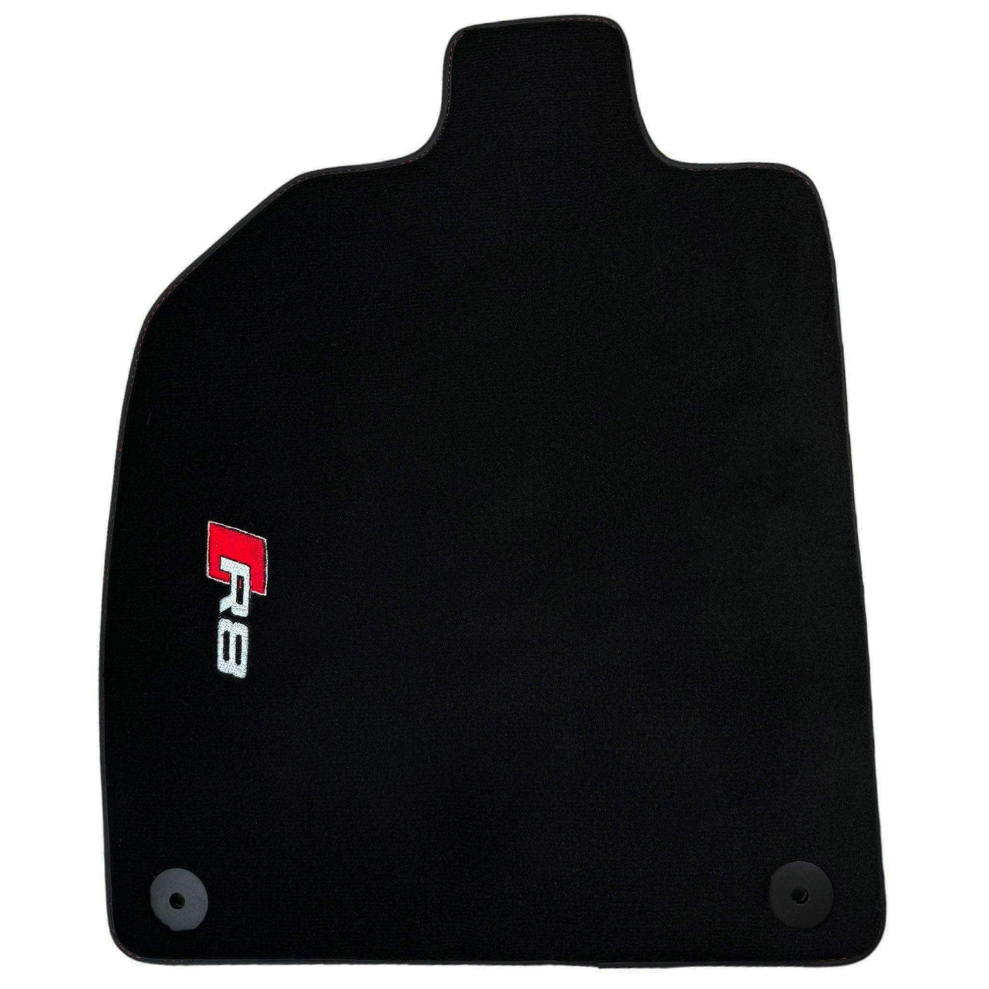 Black Floor Mats for Audi R8 (2015-2024) with Black Trim