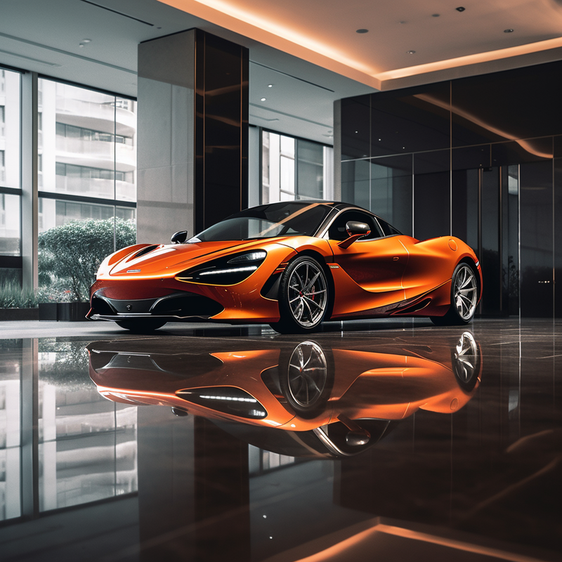 سجادات أرضية ممتازة لسيارة McLaren 720S (2017-2021)
