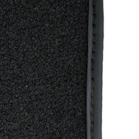 Black Floor Mats for Audi RS6 (2019-2023) | Red Edition - AutoWin