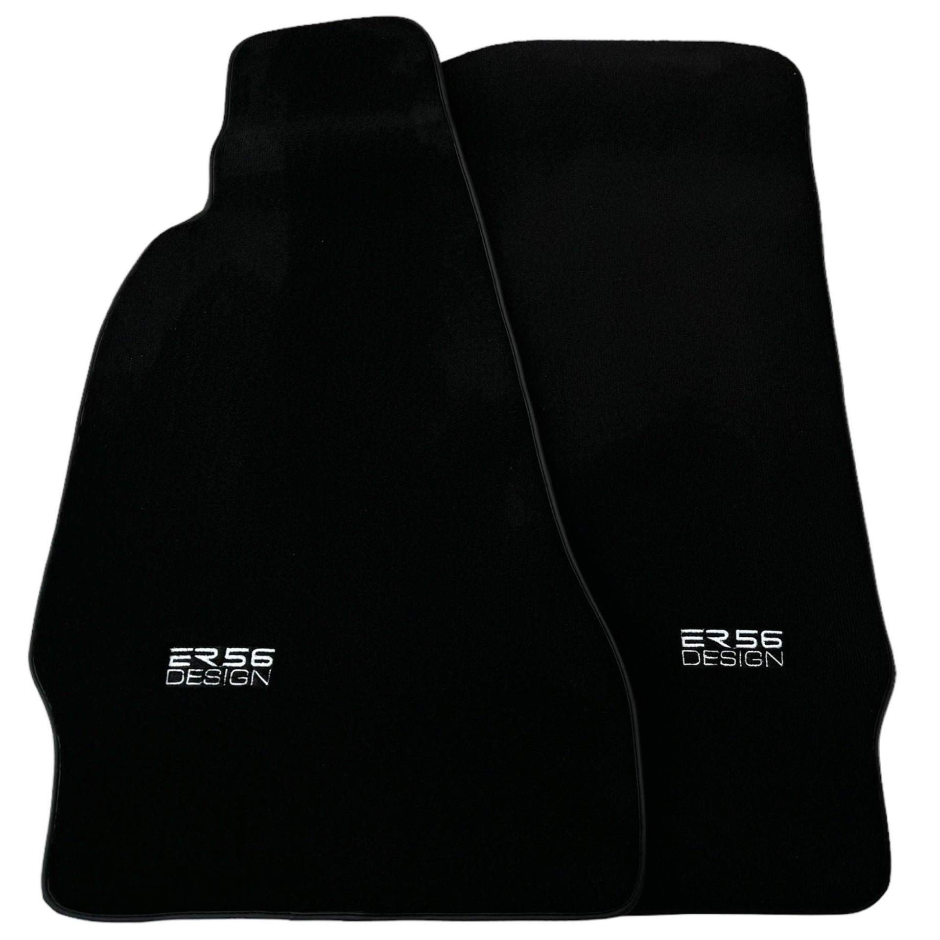 Black Floor Mats for Aston Martin V8 Vantage (2005–2023) ER56 Design - AutoWin