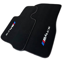 Black Floor Mats for BMW M4 CS G82 Coupe (2021-2025) - AutoWin